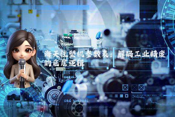 海天注塑机参数表:解码工业精度的底层逻辑